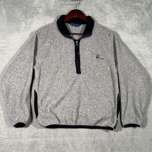 Vintage Penfield‎ Sweater Mens Small Polartec Fleece Quarter Zip Made USA 90s
